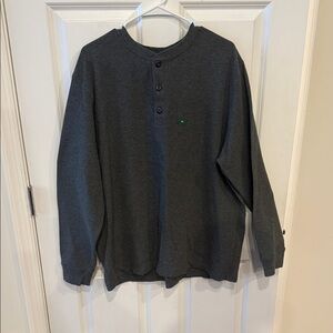 L.L. Bean Men's Dark Gray Crewneck Sweater